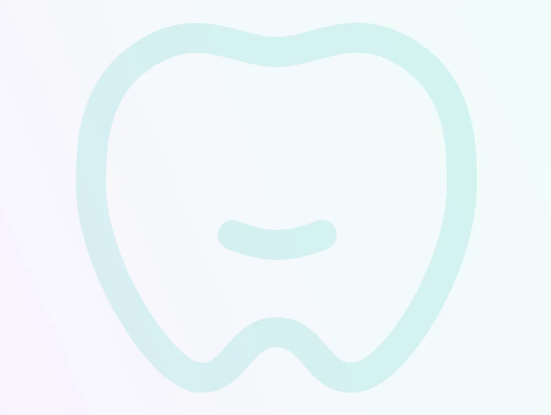 Obrys zubu ze značky Smilebase